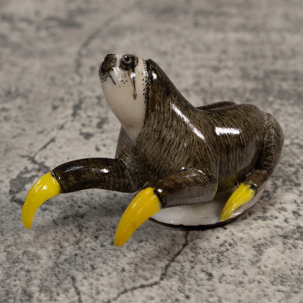 Magnificent Sloth Tagua Carving