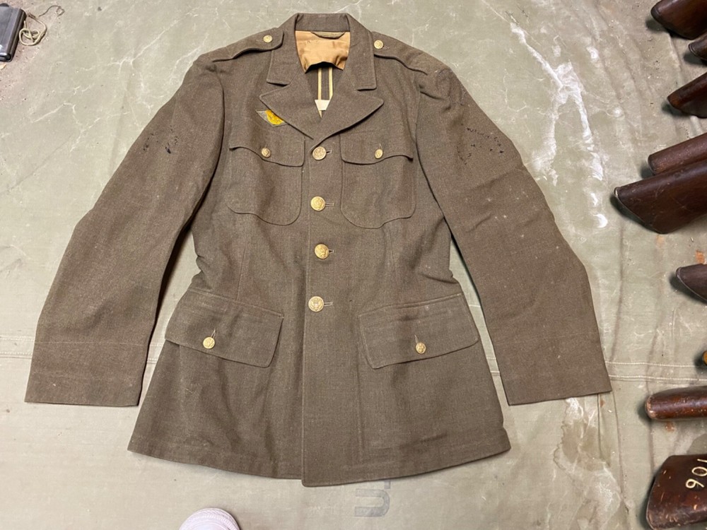 ORIGINAL WWII US ARMY M1938 CLASS A DRESS JACKET-SIZE 36S XSMALL SMALL