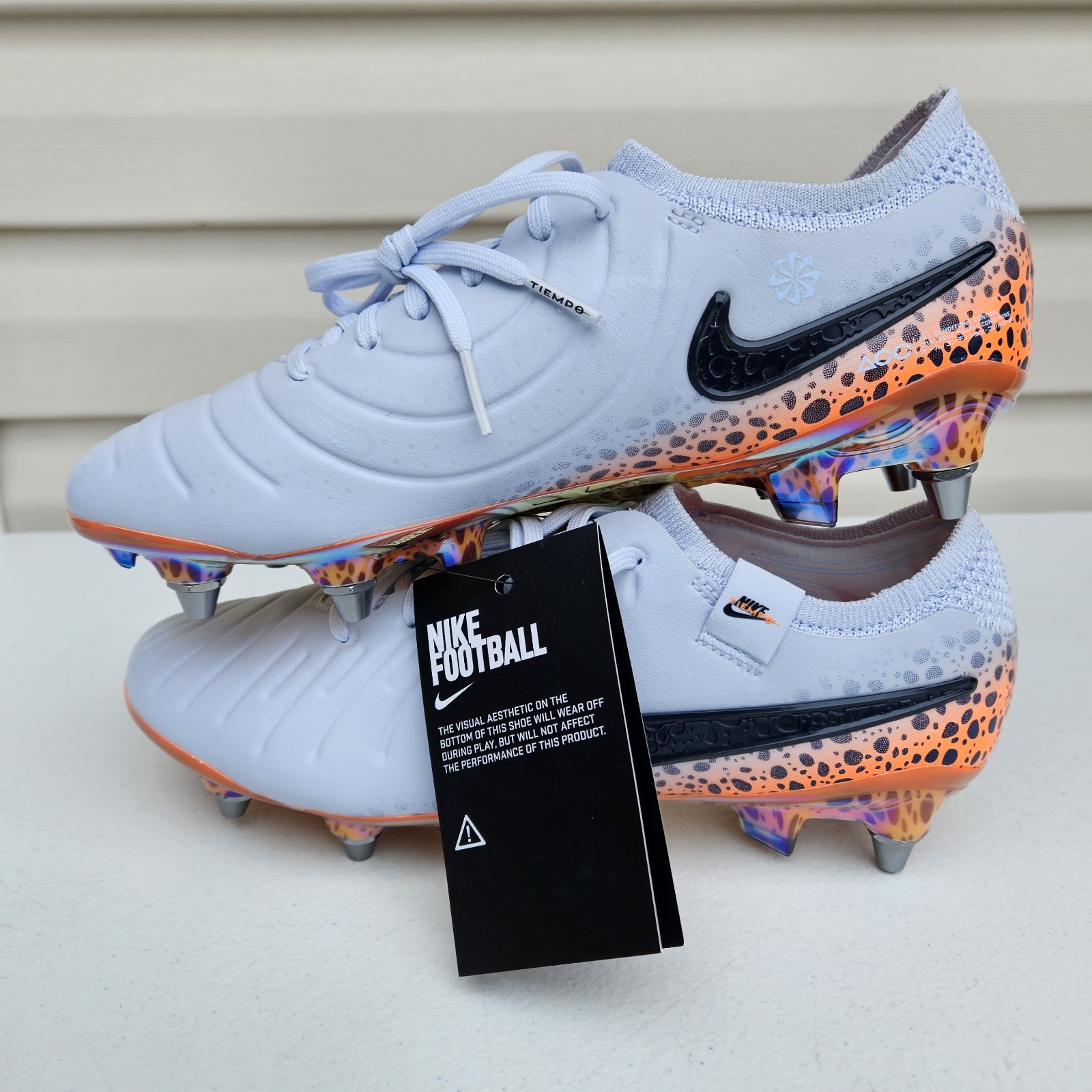Nike Tiempo Legend 10 Elite Safari SG-Pro Soccer Cleats Men’s Size 6 HF4824-900