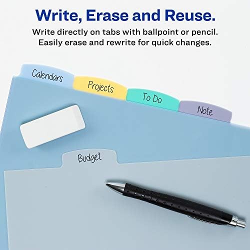 Write and Erase Binder Dividers
