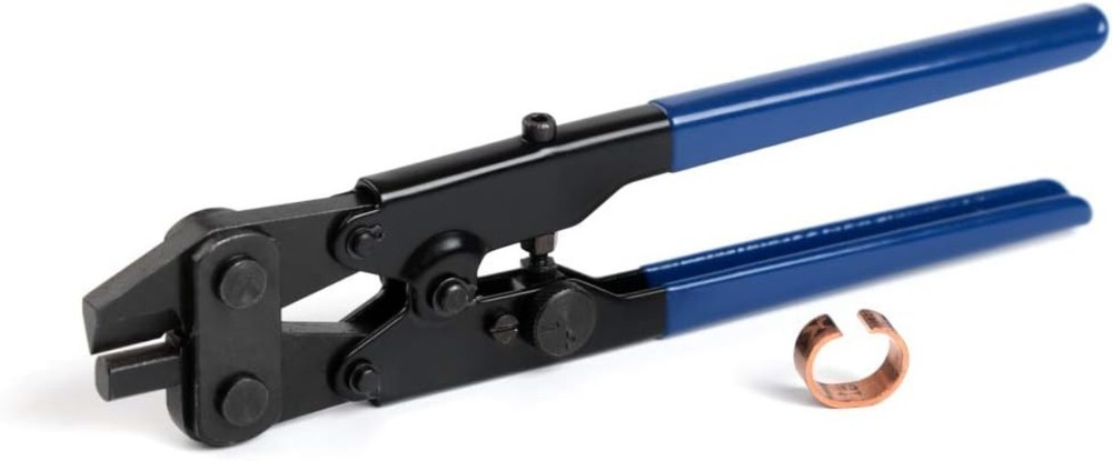 User-Friendly PEX Ring Removal Tool for Copper Crimp Rings - Size Adjustable