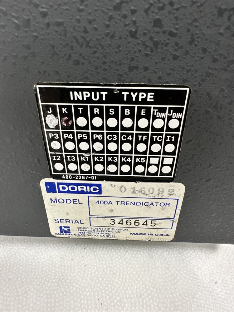 Doric Trendicator 400A Digital Temperature Indicator