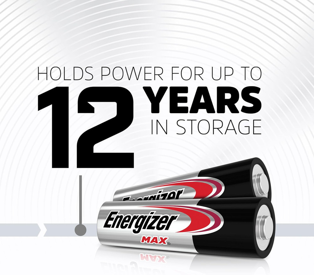 Energizer MAX AA Batteries (16 Pack), Double a Alkaline Batteries