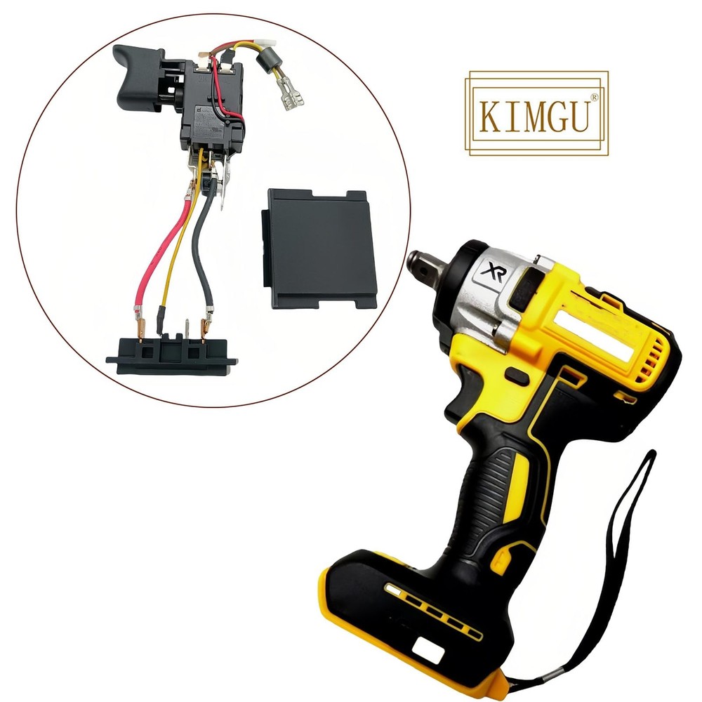 Switch Replacement for DeWALT DCF880 DCF885 Impact Driver N860998+