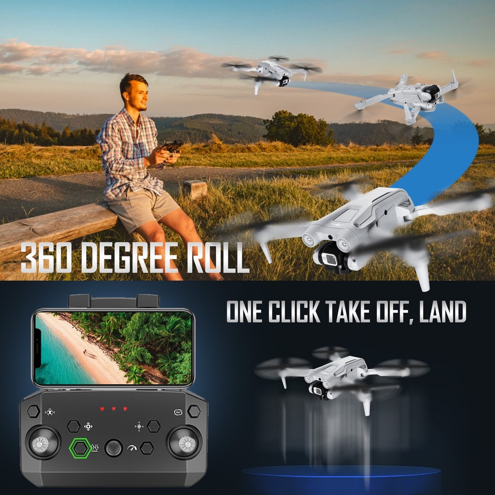 Drone 2K Electric Adjustment Camera Infrared Obstacle Avoidance Gesture Control