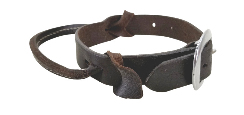 D.A. Brand Dark Oil Leather Cowboy Night Latch Hand Grab STGNL-DO