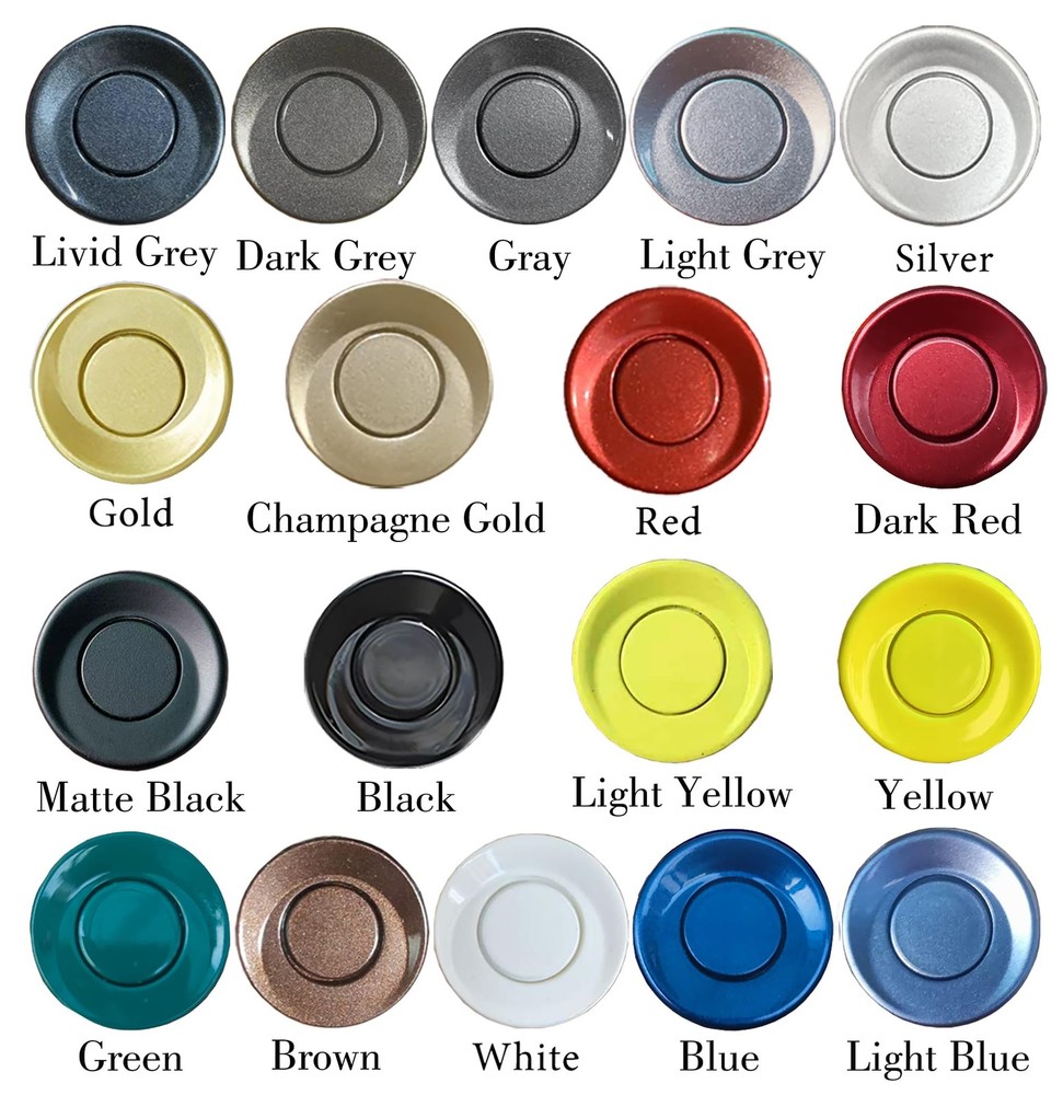 SANDETOUN Parking Sensor Kit Backup Sensor Kit Reverse Sensor for Car 18 Colo...