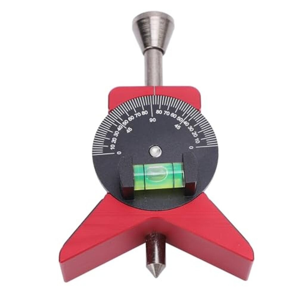 Magnetic Base Pipe Center Locator Precise Alignment Anodized Aluminum Alloy