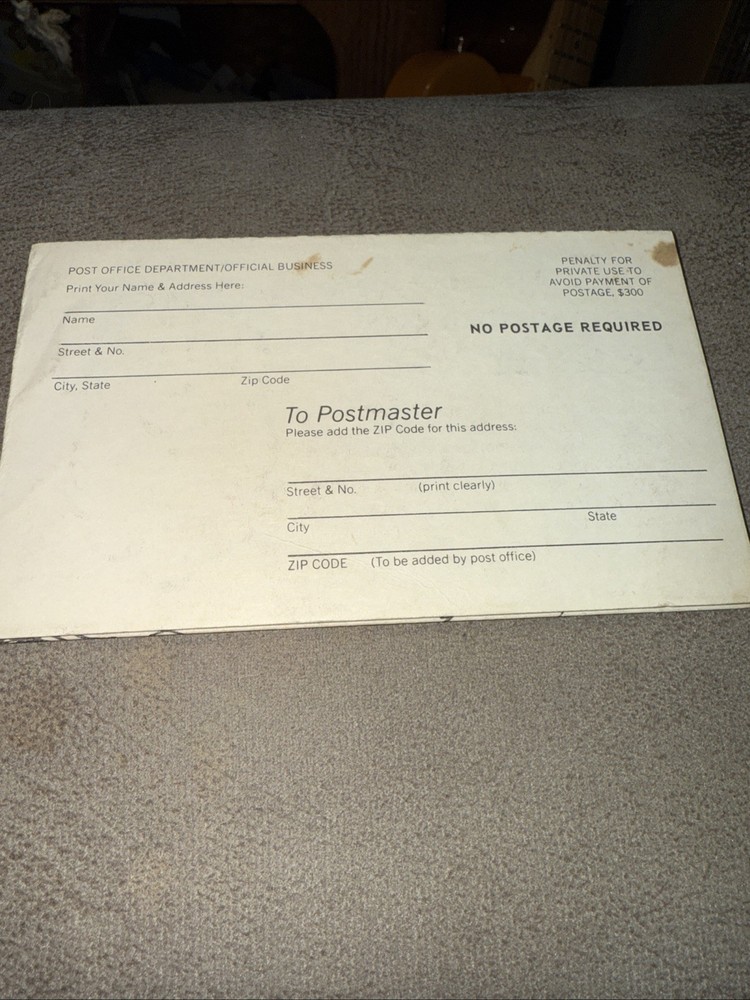 Old Zip code locater cards 1967 from USPS