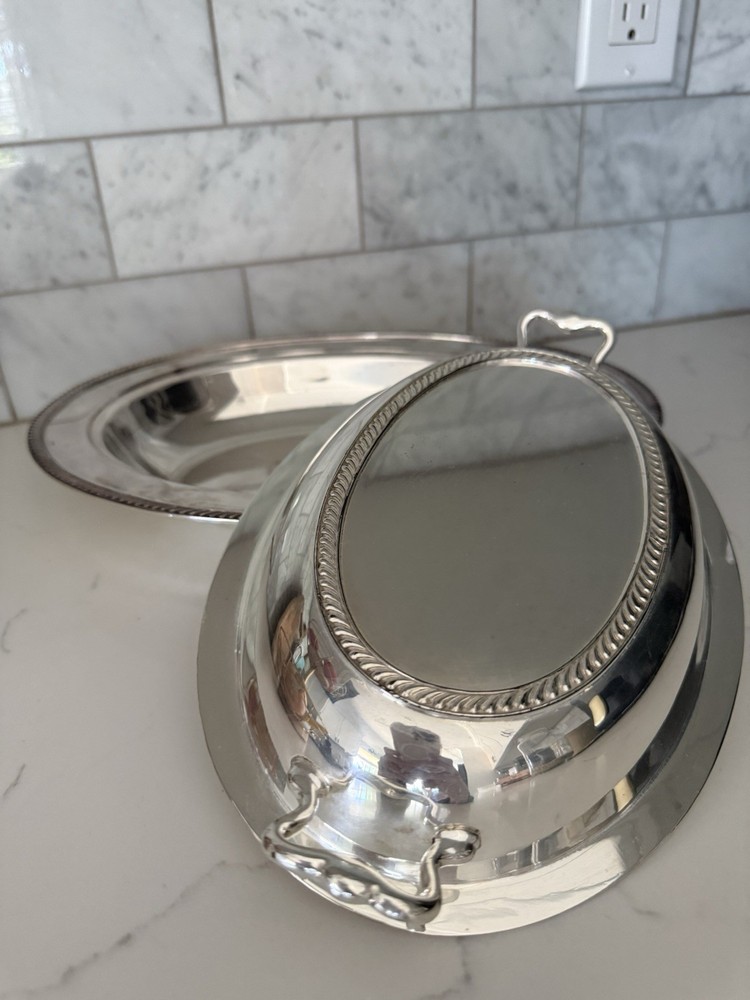 Silver Plated Serving Dish