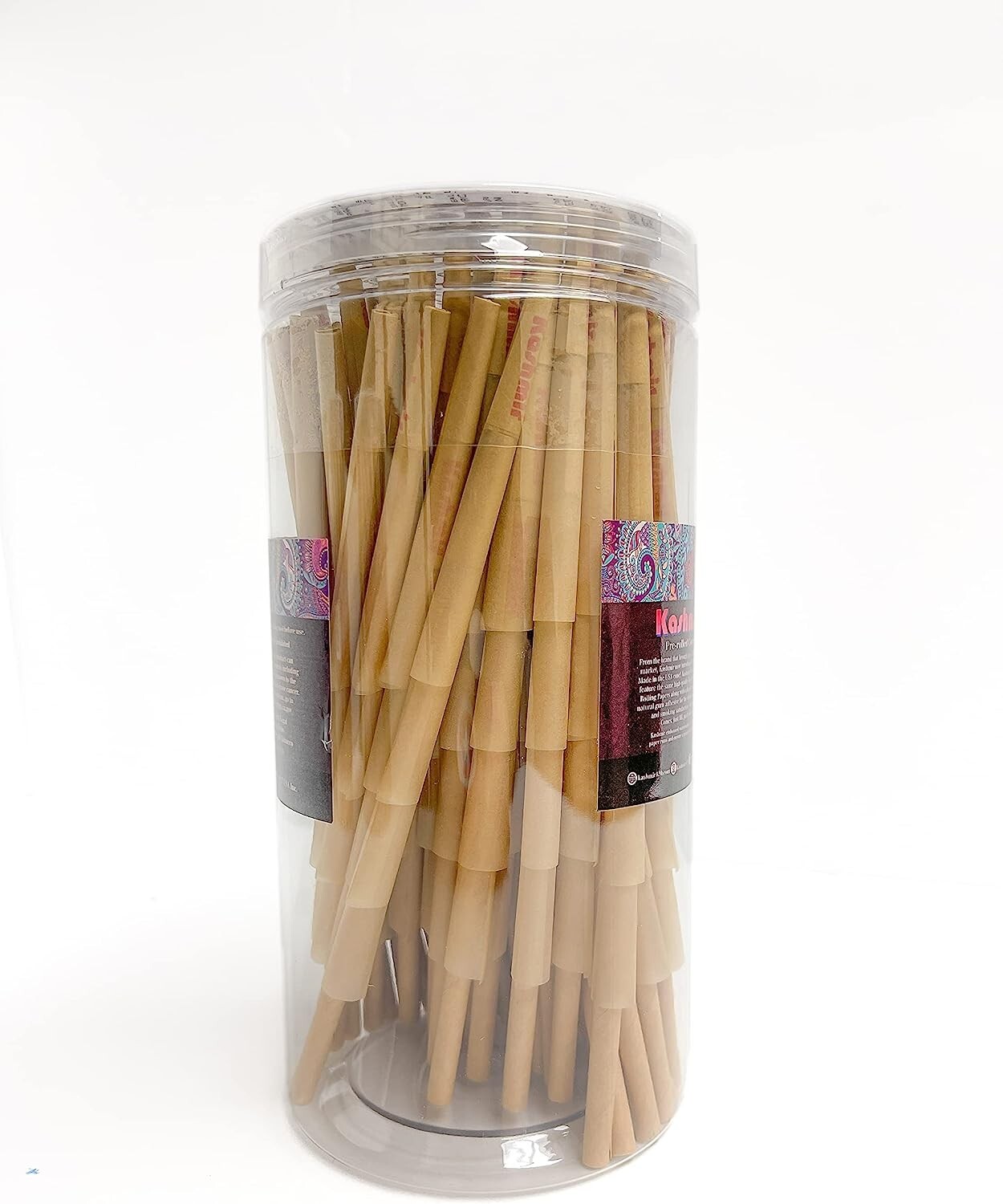 Pre Rolled Cones 200 Count 1 1/4 Size Organic Rolling Paper Cones by Kashmir