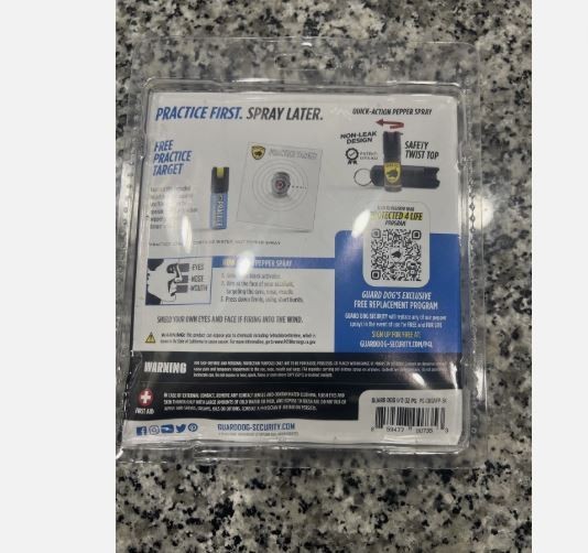 Pepper Spray - Practice Spray and Target