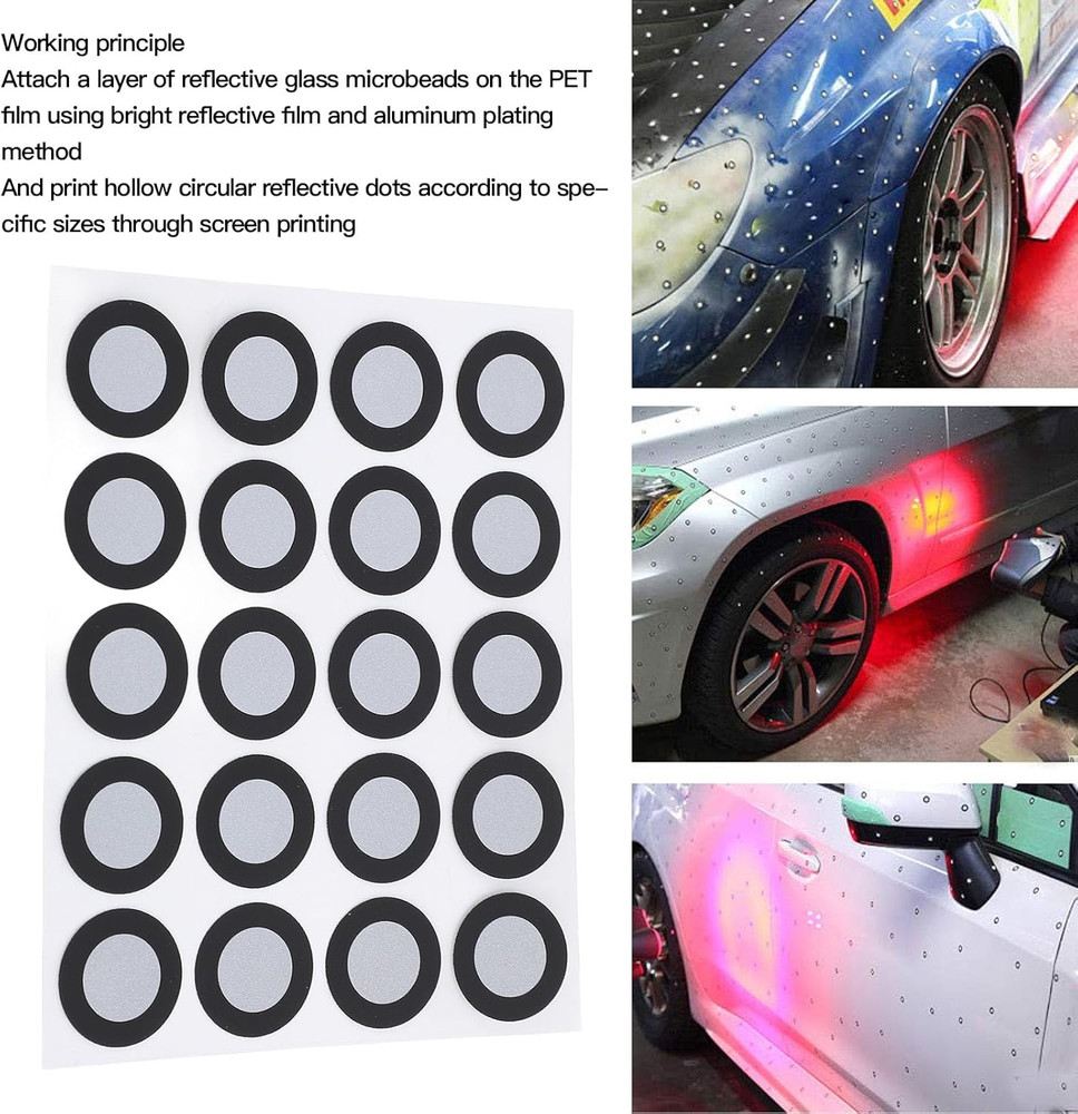10 Sheets 12 Mm 3D Scanning Marker, 3D Tracking Dot Reference Point Markers for