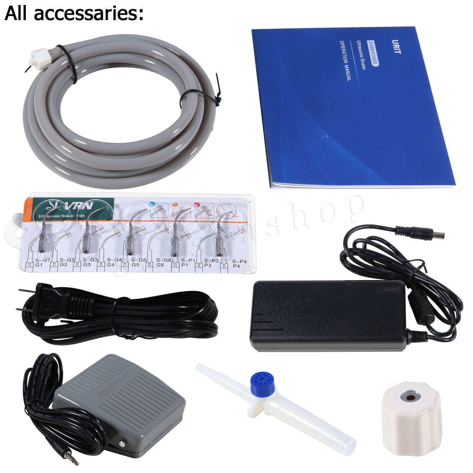 Dental Ultrasonic Piezo Scaler Handpiece For Woodpecker EMS Cavitron VRN-08B