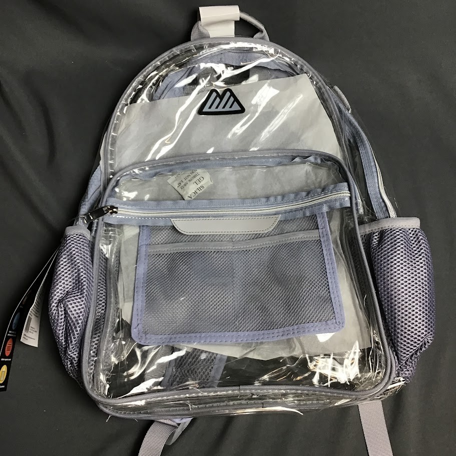 Summit Ridge Transparent Trailmaker 18" Lilac Backpack