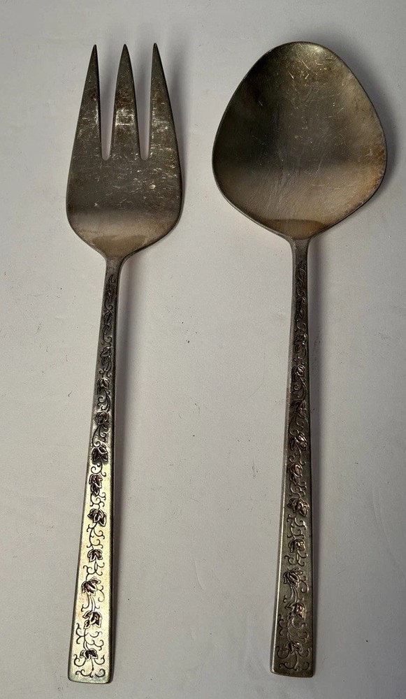 International 1847 Rogers Silverplate - serving Spoon/Fork