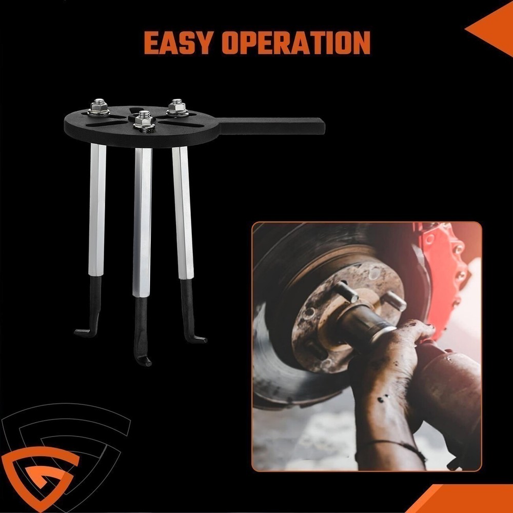 21 in1 Bearing Disassembly Puller Inner Hole Removal Tool Three-jaw Puller */