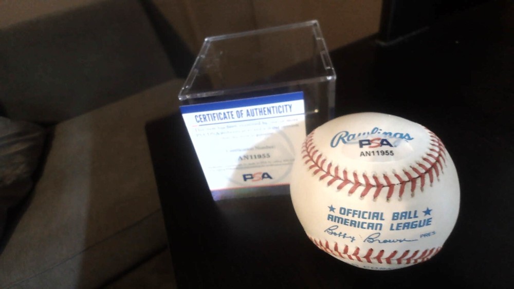 Harmon Killbrew signed OALB PSA authenticated