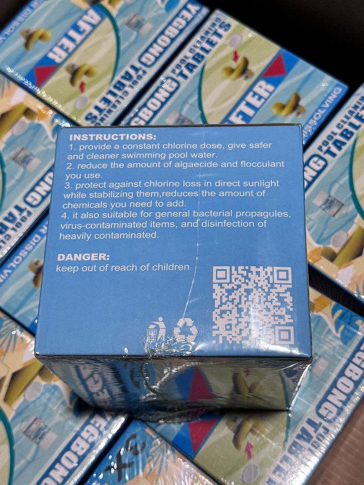 Yegbong pool cleaning tablet - 100pcs