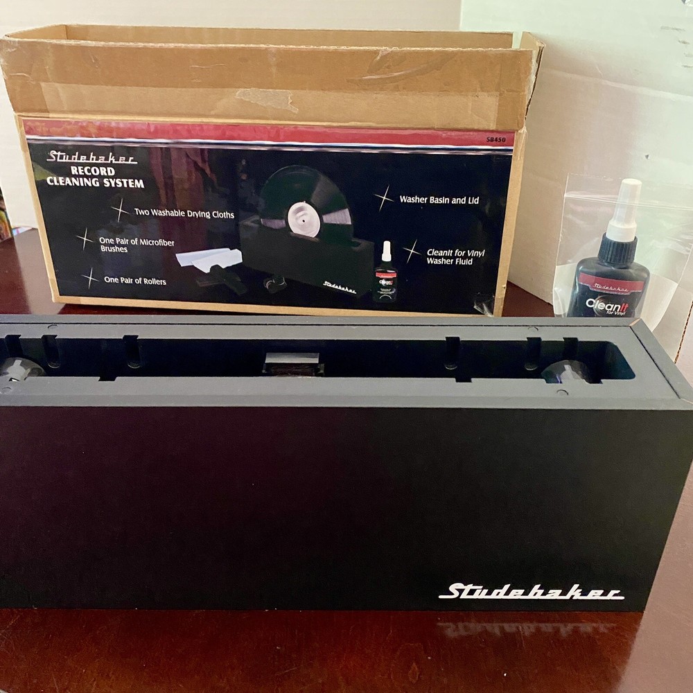 Studebaker Record Cleaning System Original Box For Vinyl Records