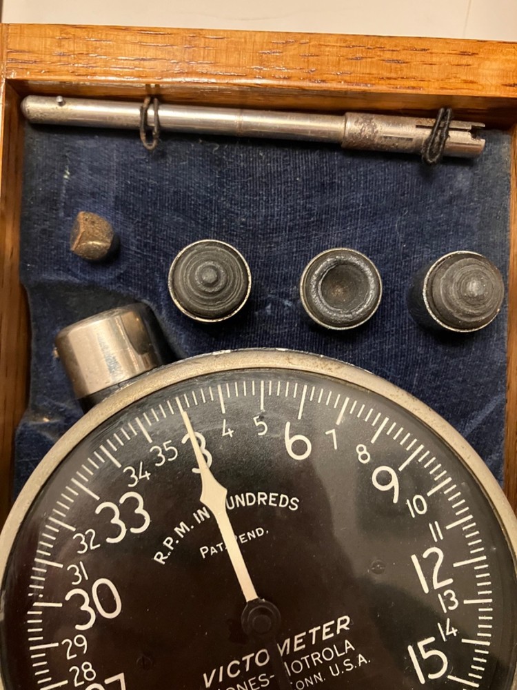 Victometer Tachometer Centrifugar Type B USNAVY