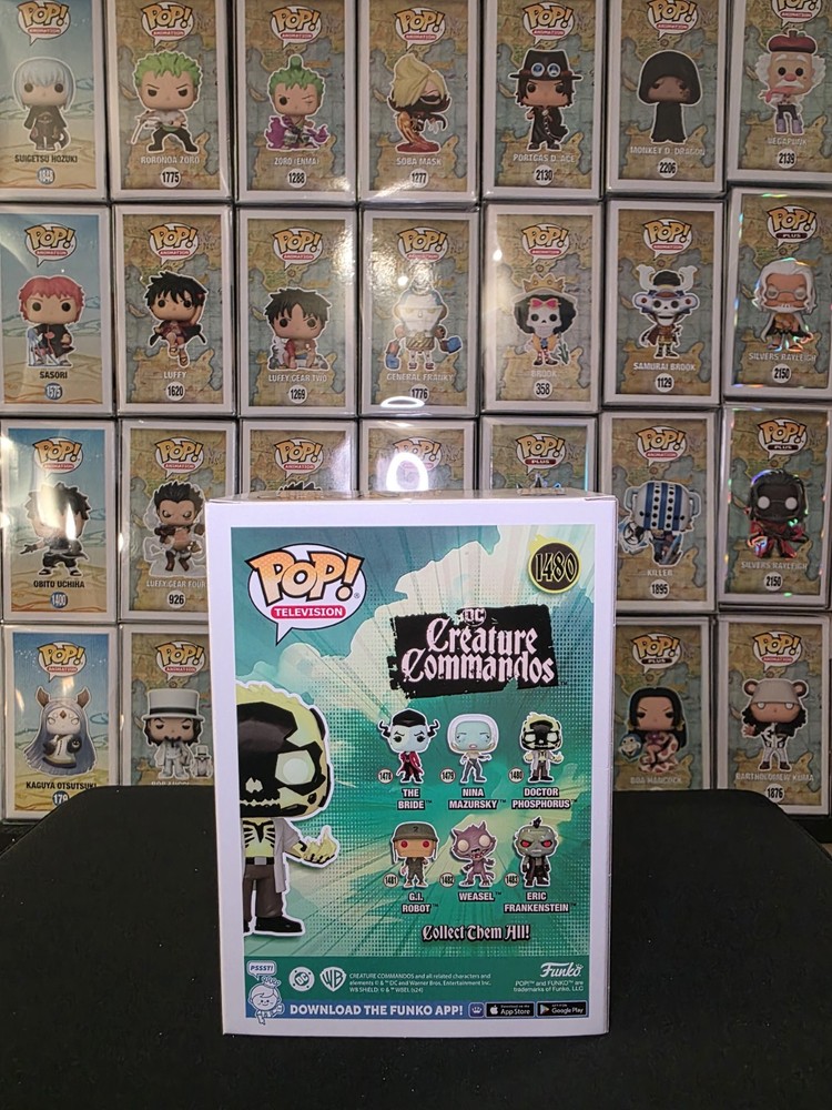 Funko Pop! Dr. Phosphorus #1480 Glow In The Dark W/PROTECTOR