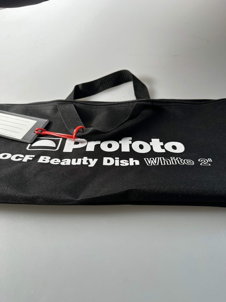 Profoto OCF WHITE 2' Beauty Dish with Diffuser Plate, OCF Diffuser cover