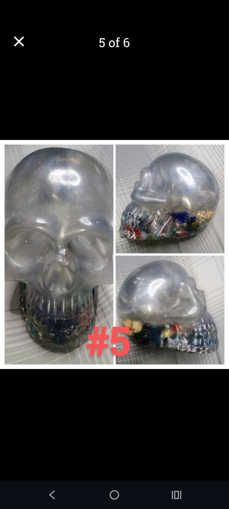 Epoxy Resin Skulls