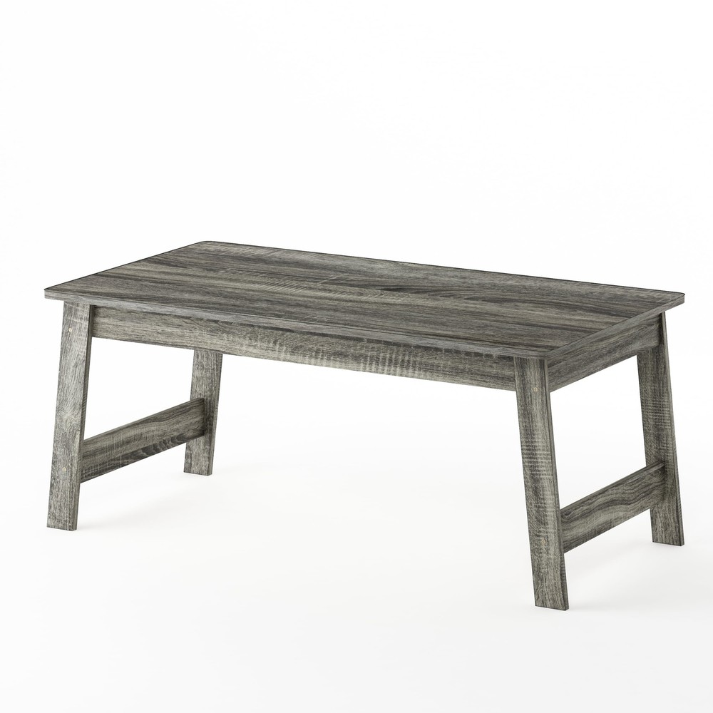 Beginning Coffee Table, French Oak Grey Storage Shelf