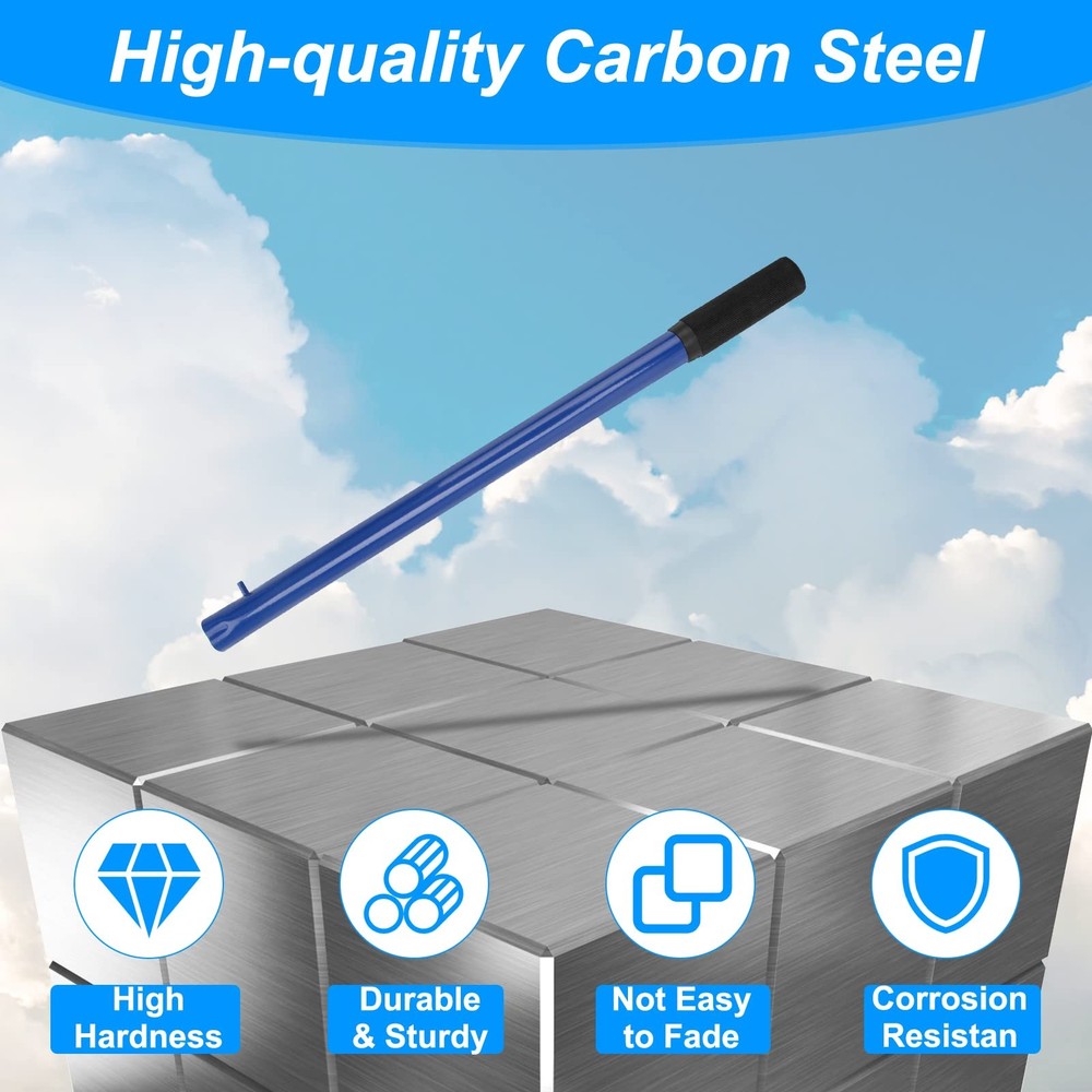 Anglekai Horizontal Hydraulic Jack Handle Replacement, 15in, Blue