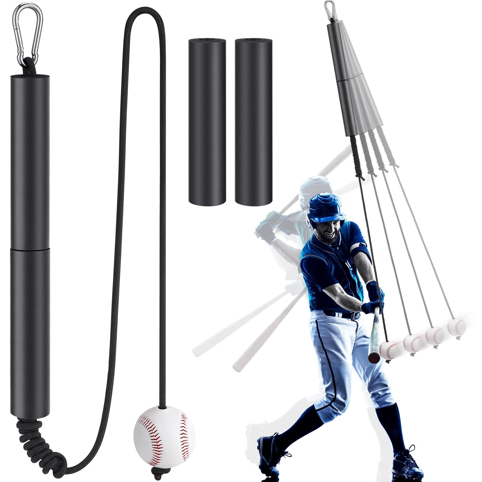 Baseball Softball Hitting Trainer, Batting Swing Trainer for Baseball & Softb...