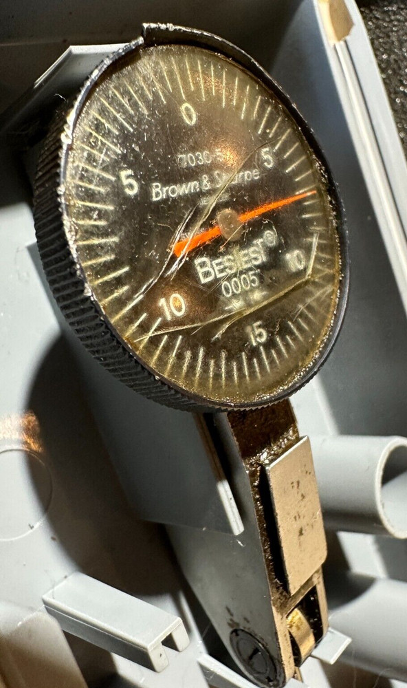 Brown & Sharpe BesTest Model 7030-5 Test Indicator WORN, UNTESTED