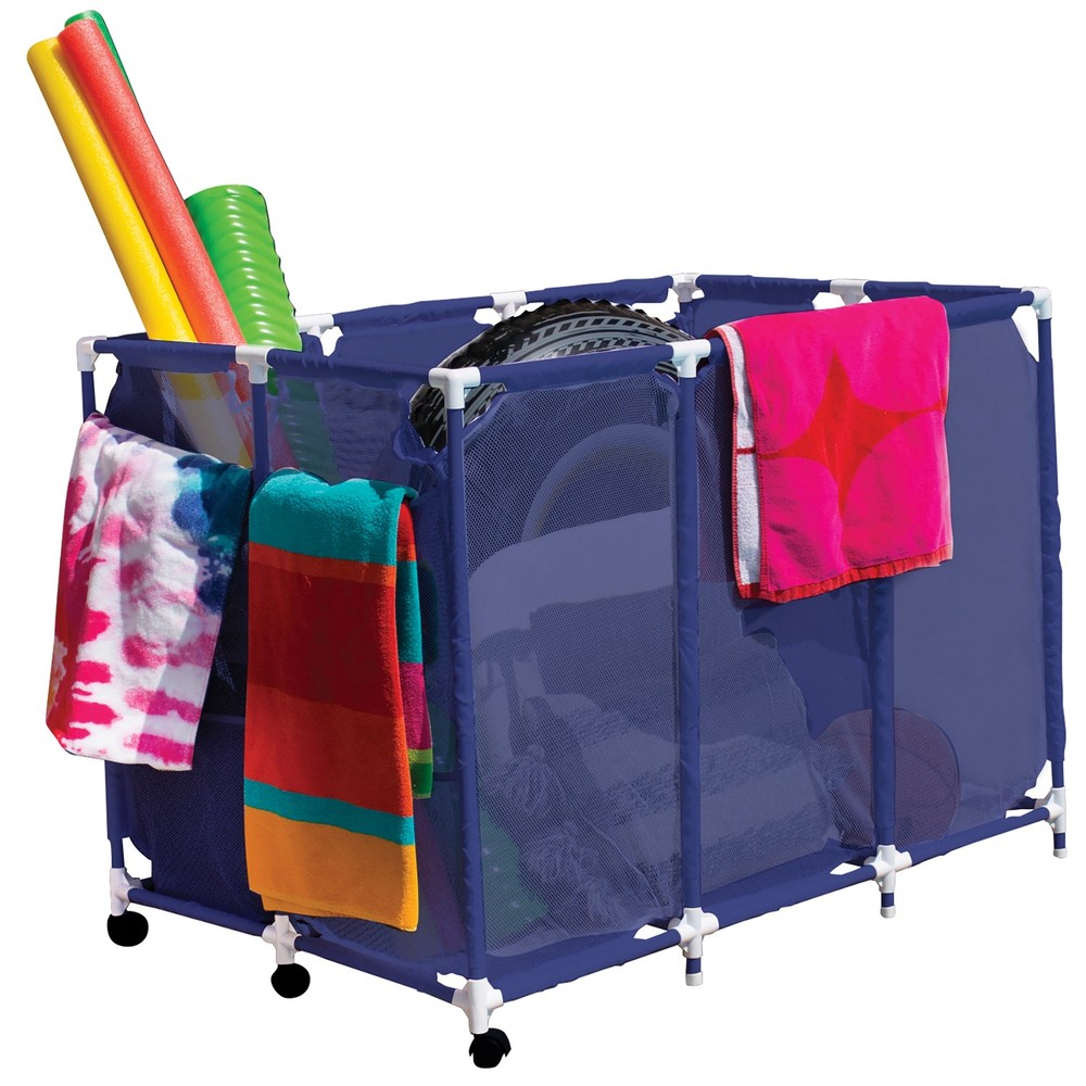 Pool Storage Mesh Rolling Organizer Extra Large