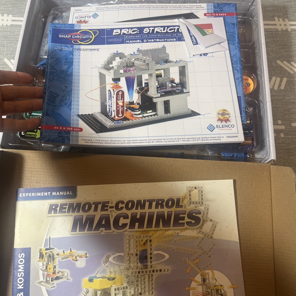 Snap Circuits BRIC Structures Science Kit Electrical STEM STEAM Replacement