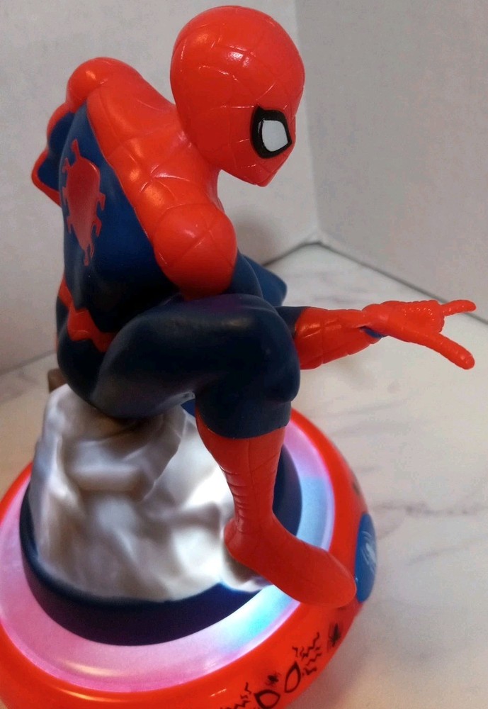 Marvel Spiderman Night Light 2022 Battery Operated Tested Working