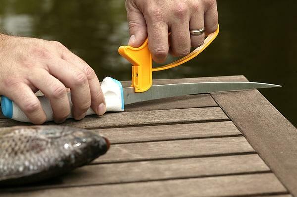 Smith's 10-Second Knife & Scissors Sharpener for Straight Edged Knives~JIFF-S