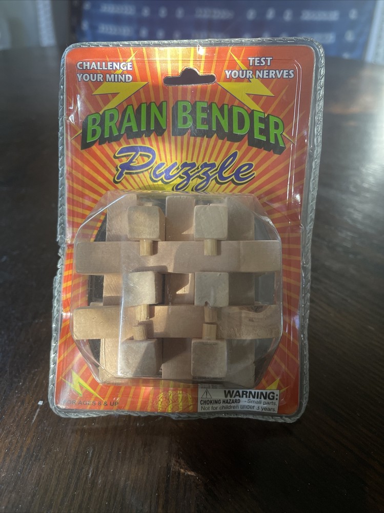 Brain Bender Puzzle - New Fast Shipping!!!