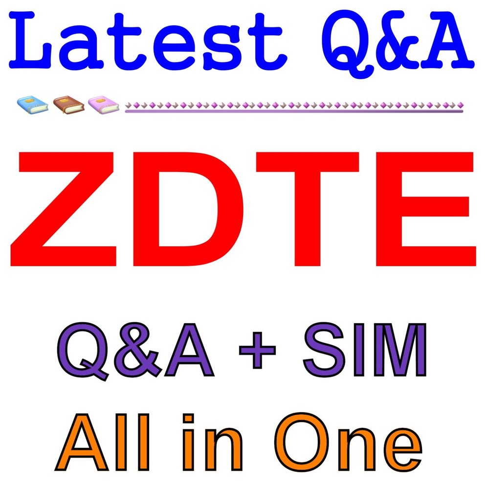 ZDTE Digital Transformation EngineerQ&A Guaranteed (Free Update)