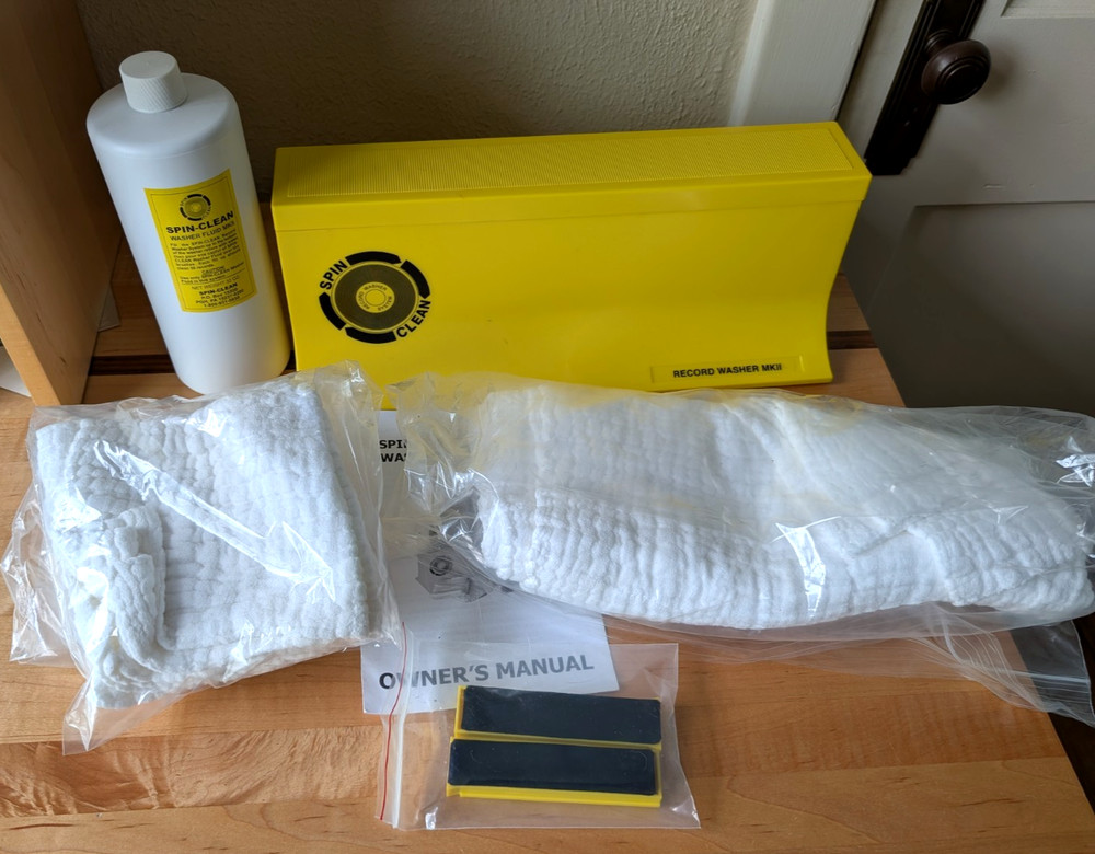 Spin Clean MKII Record Washing System LP 45 32 oz Solution