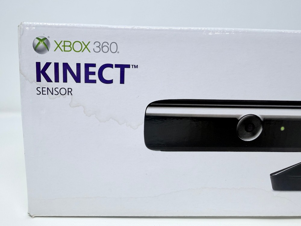Microsoft Kinect Sensor Xbox 360 & Kinect Adventures- TESTED & WORKS