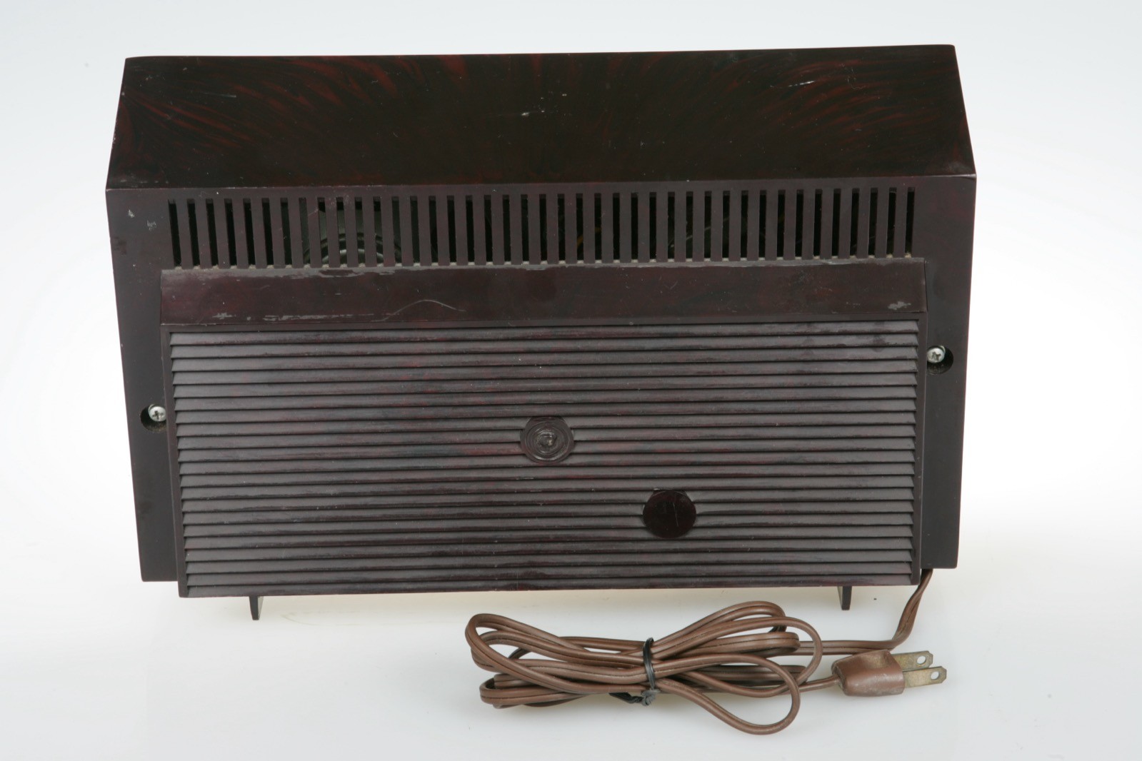 1957 GE Atomic Dial Beam Tube Radio "Leave It To Beaver" Model 860 WORKS Great!