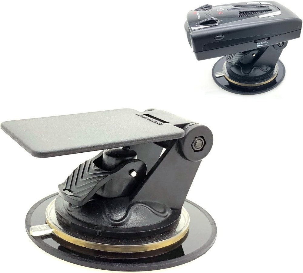 Radar Detector Mount - Universal Windshield Dashboard Suction Holder