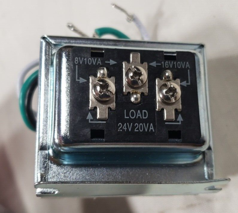 Utilitech #UT-125-90 Wired Transformer 120 VAC input/8 VAC Output #0063548