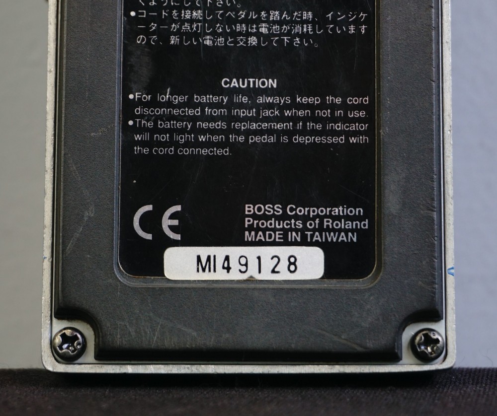 Boss CS-3 90's Blue Compression Sustainer Guitar Effects Pedal - MIT
