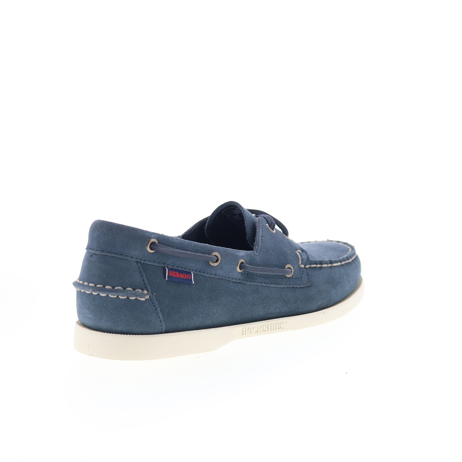 Sebago Portland Roughout Mens Blue Suede Loafers & Slip Ons Boat Shoes