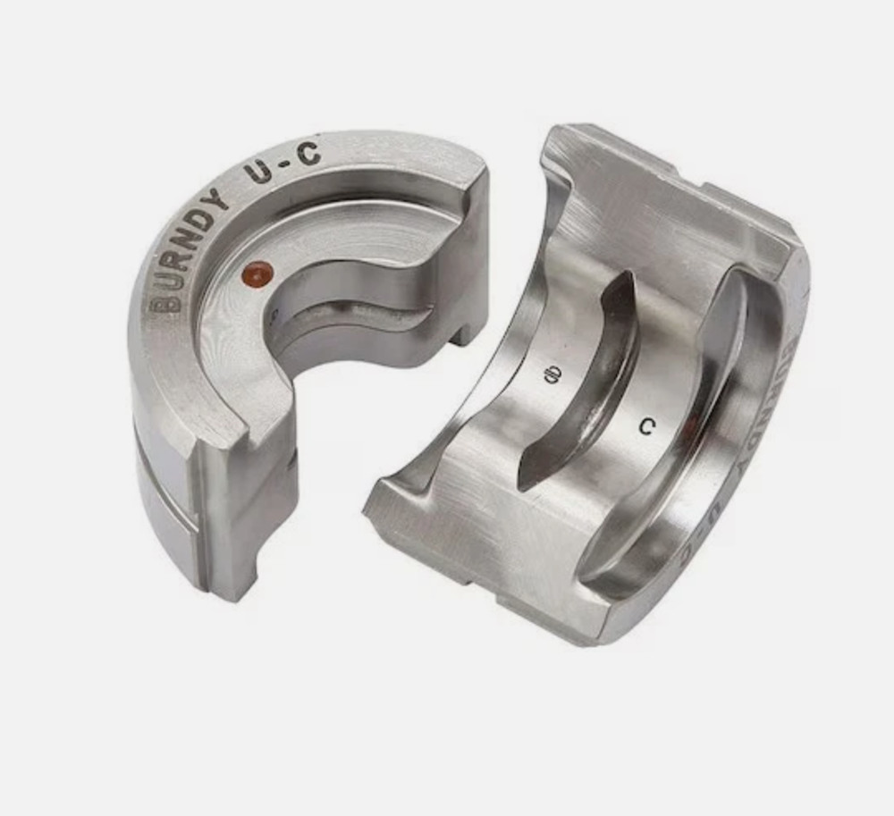 Burndy Uc Type U Crimping Die, Brown