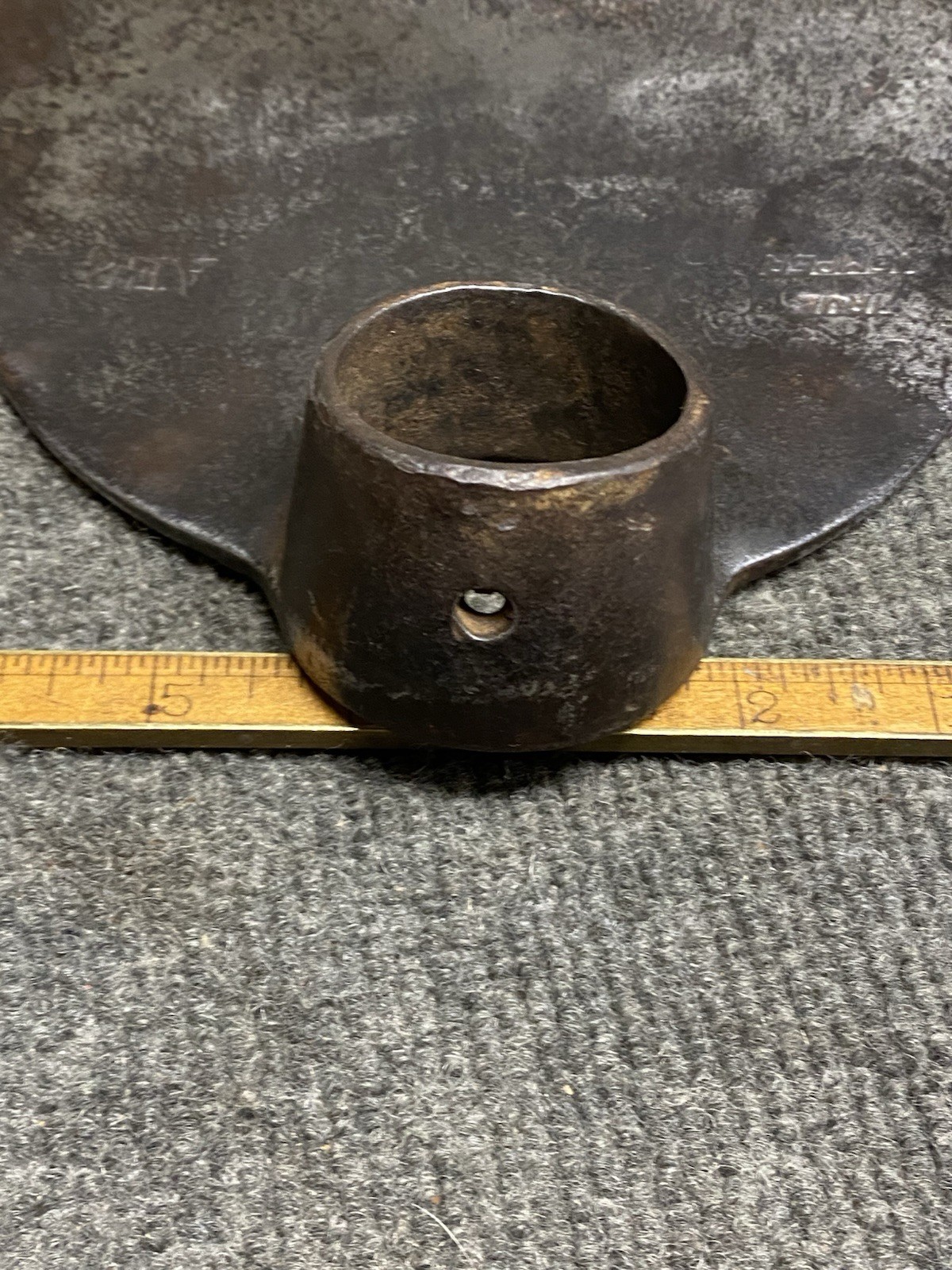 Vintage True Temper Round Eye Gardening Hoe 7-1/2” Wide No. AE2 USA