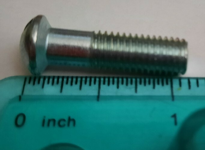 Stanley Plane Part Cap Screw - 1-1/8"