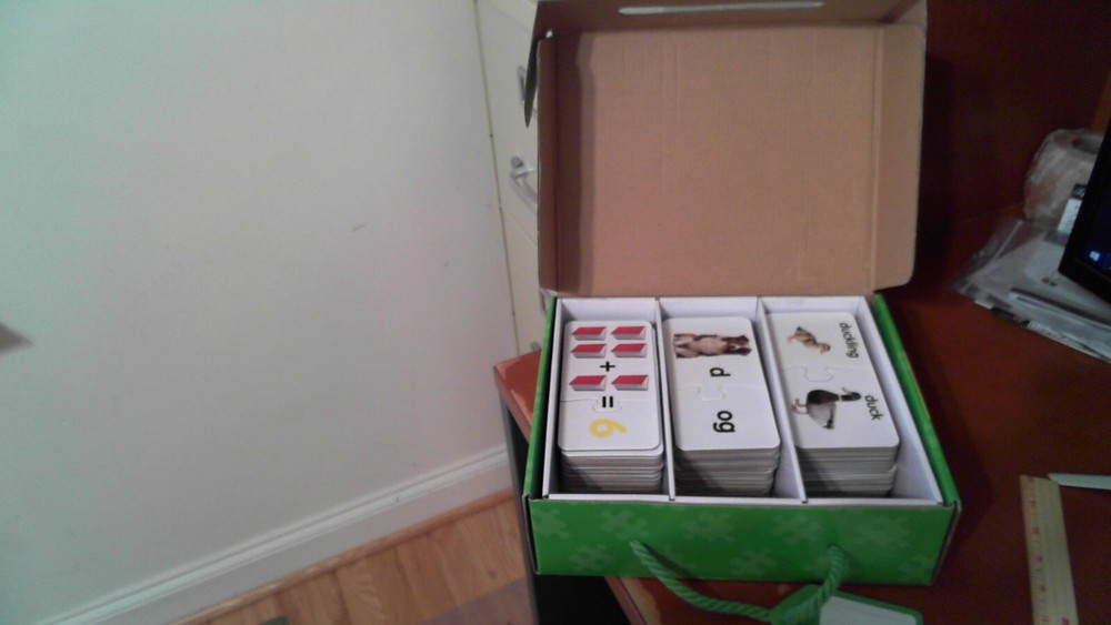 Kindergarten Learning Library 3 sets in 1–Math, Animal, Words, Match It Puzzles