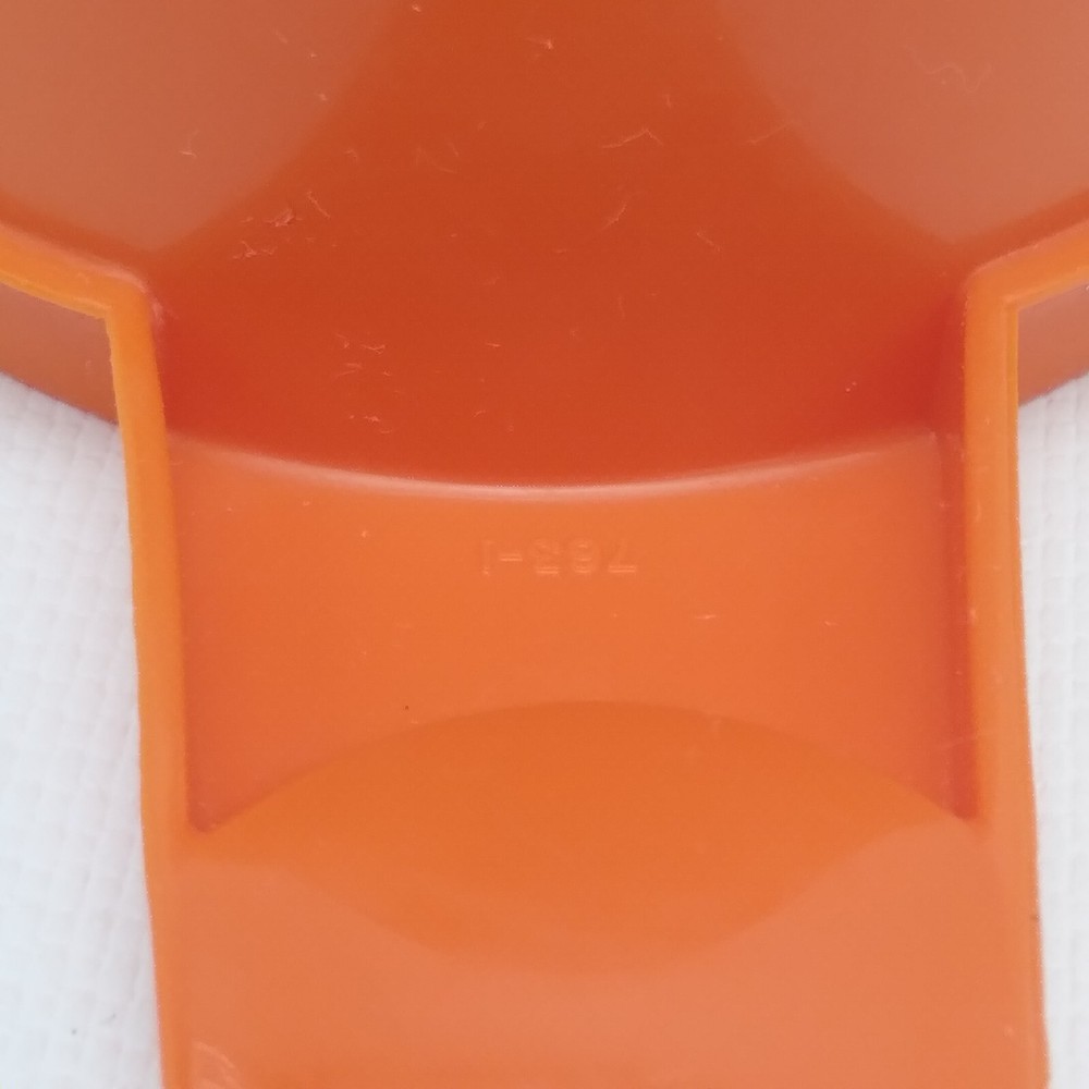 Vintage Tupperware 2/3 Cup Measuring Cup Orange #763 Replacement
